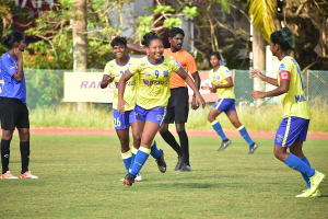 Kerala Women's Legal Blasters' streak of success; Four goal win against Lucca FC