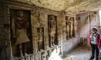 പിരമിഡുകള്&zwj;ക്കിടയില്&zwj; കണ്ടെത്തിയത് 4,400 കൊല്ലം പഴക്കമുള്ള ശവകുടീരം