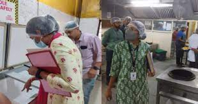 മെഡിക്കൽ കോളജ് ക്യാമ്പസുകളിൽ ഭക്ഷ്യ സുരക്ഷാ വകുപ്പിന്റെ മിന്നൽ പരിശോധന