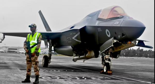 British fighter jet F-35 ready to leave Kerala