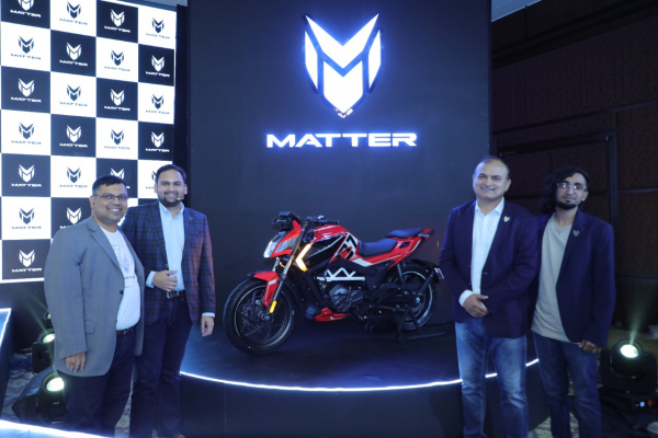 Mater launched the first electric motorbike with gears