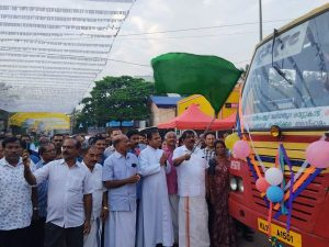 കളിയിക്കാവിള കരുനാഗപ്പള്ളി തീരദേശ ബസ് സർവ്വീസ് ഫ്ലാഗ് ഓഫ് 15-ന്; മന്ത്രി ആന്റണി രാജു