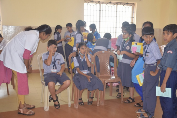 School Health Program&#039; Annual health check-up for all children