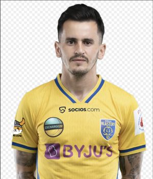 Kerala Blasters FC has extended the contract of Adrian Luna