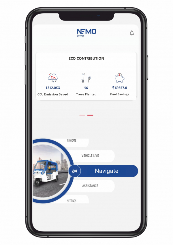 Mahindra Launches Nemo Driver App