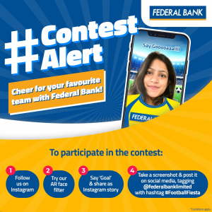Federal Bank with Football Fiesta Campaign to Celebrate World Cup