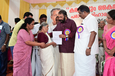 Concluding the taluk tal adalats of the district; 670 complaints were settled in Chirainkeez taluk