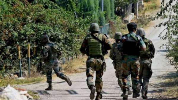 soldiers in srinagar