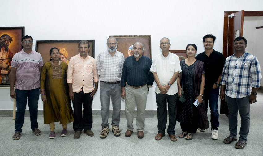 പ്രകൃതിയുടെ ആലിംഗനം: പെയിന്റ് ആൻഡ് ബ്രഷ് കൂട്ടായ്മയുടെ മനോഹരമായ ചിത്രപ്രദർശനം