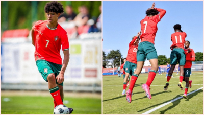 പോർച്ചുഗലിനായി ഇരട്ടഗോളുമായി ക്രിസ്റ്റ്യാനൊ ജൂനിയര്‍