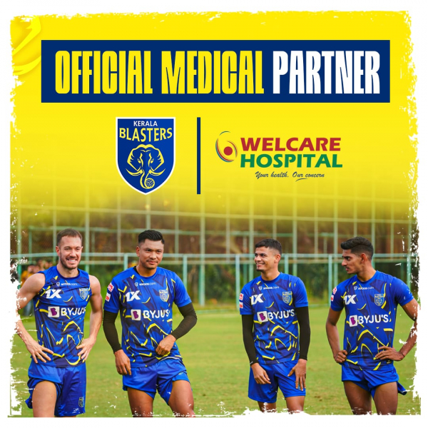 Wellcare Hospital is the Medical Partner of Kerala Blasters FC