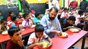കേരളത്തിന്റെ സ്‌കൂൾ ഉച്ചഭക്ഷണ പരിപാടി രാജ്യത്തിന് മാതൃക: മന്ത്രി വി ശിവൻകുട്ടി