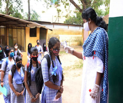 We can happily go back to school and study healthily