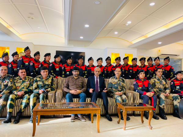 BSF women riders prepare for Empowerment Ride 2022 at Royal Enfield