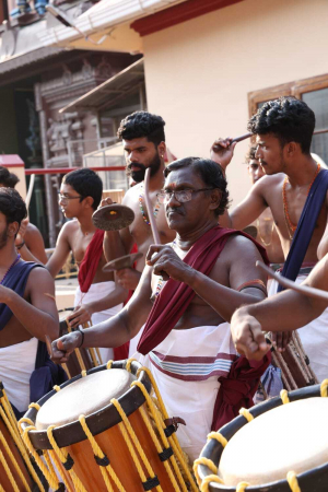 കരിക്കകം ശ്രീ ചാമുണ്ഡി ക്ഷേത്രത്തിൽ അവതരിപ്പിച്ച പഞ്ചാരിമേളം