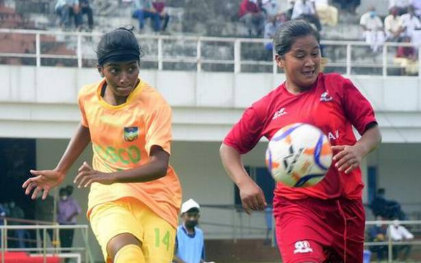 National senior women&#039;s football; First win for Kerala