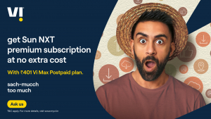 V&#039;s new postpaid plan for Rs 401 with one year Sun Next Premium HD subscription