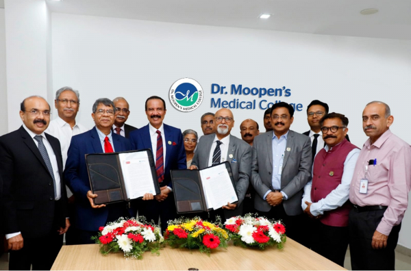 Dr. Moopens Medical College and Lincoln University Malaysia signed a memorandum of understanding
