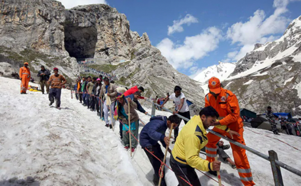 Amarnath Yatra canceled due to bad weather