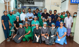 Kottayam Medical College Hospital successfully performed advanced heart surgery