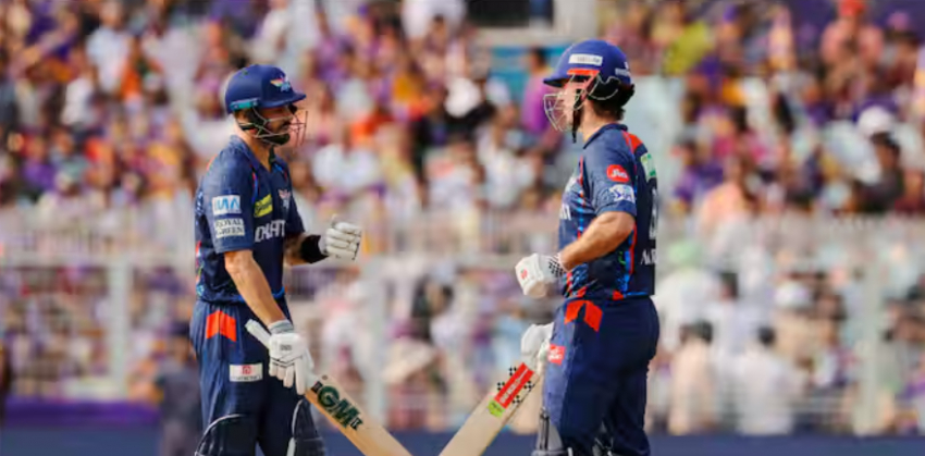 Lucknow get off to a good start against Kolkata; 59 runs without losing a wicket in the power play