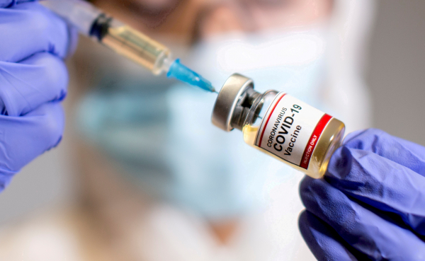 95.70% of people get the first dose of Kovid vaccine