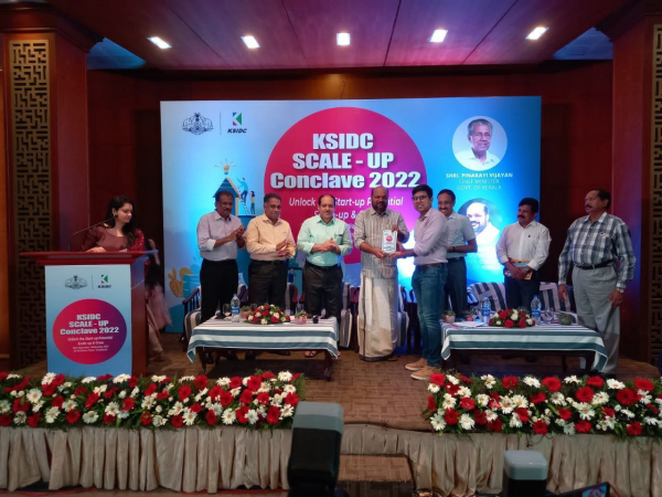 BuildNext won an award at KSIDC&#039;s Startup Conclave