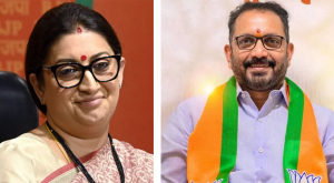 കെ സുരേന്ദ്രന്റെ പത്രികാ സമര്‍പ്പണം:സ്മൃതി ഇറാനി വയനാട്ടിലേക്ക്
